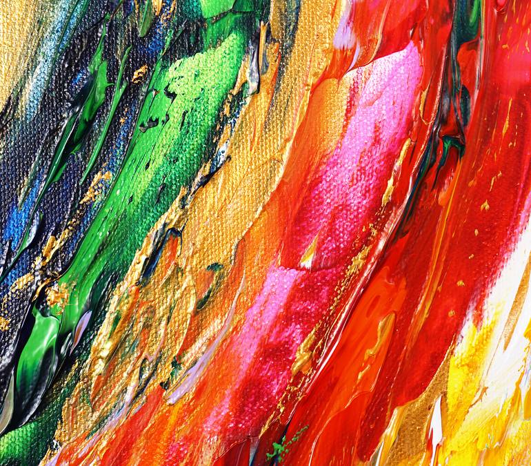 Original Abstract Painting by Peter Nottrott