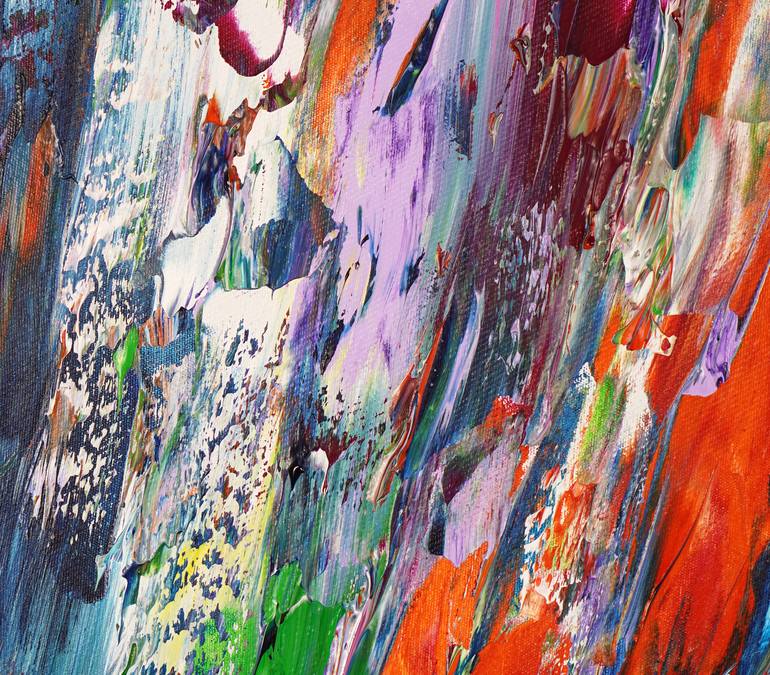 Original Abstract Painting by Peter Nottrott