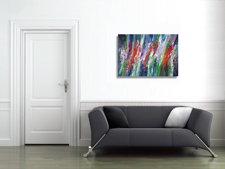 Original Abstract Painting by Peter Nottrott