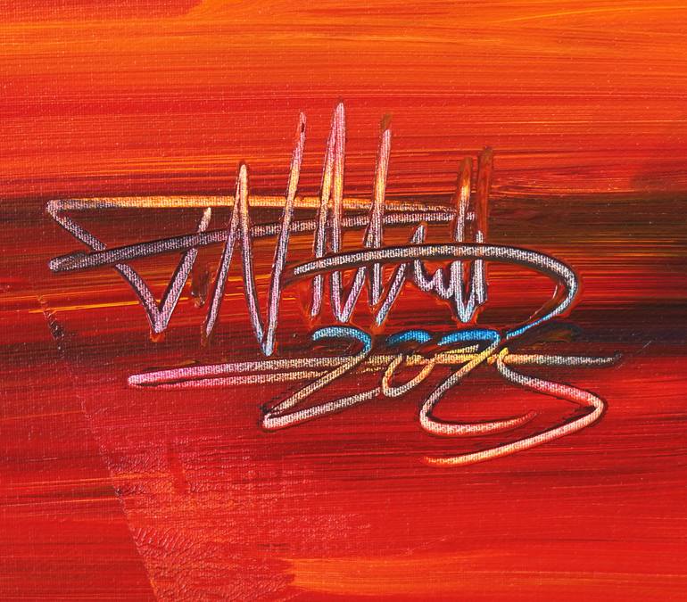 Original Abstract Expressionism Seascape Painting by Peter Nottrott