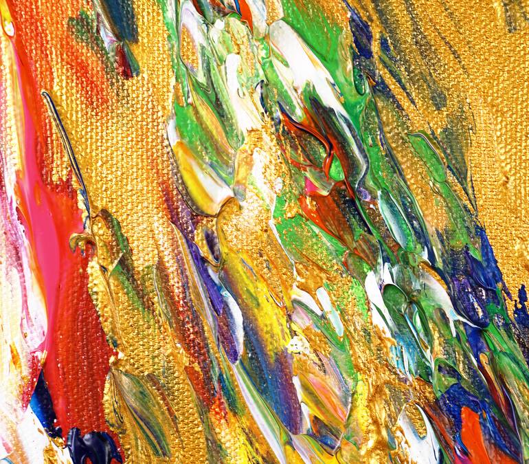 Original Abstract Painting by Peter Nottrott
