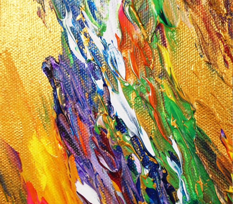 Original Abstract Painting by Peter Nottrott
