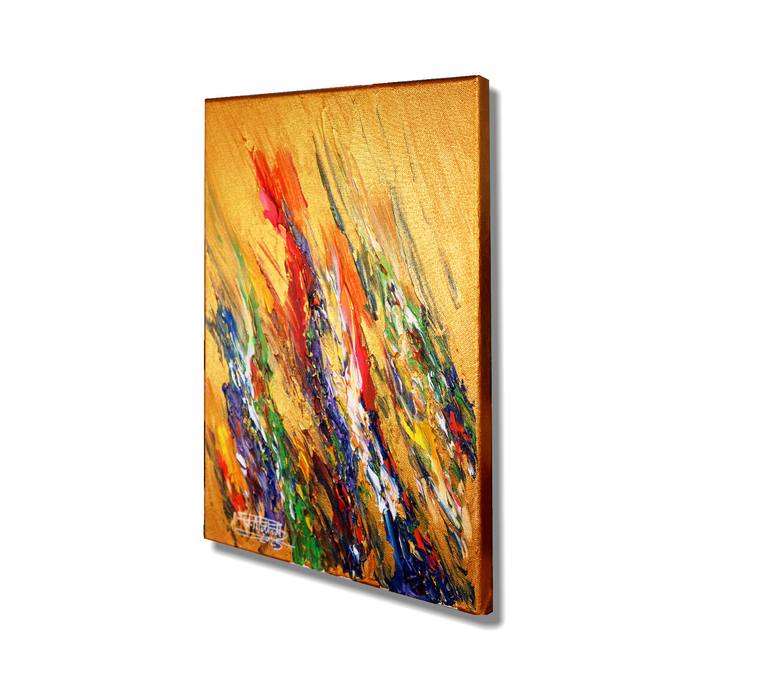 Original Abstract Painting by Peter Nottrott