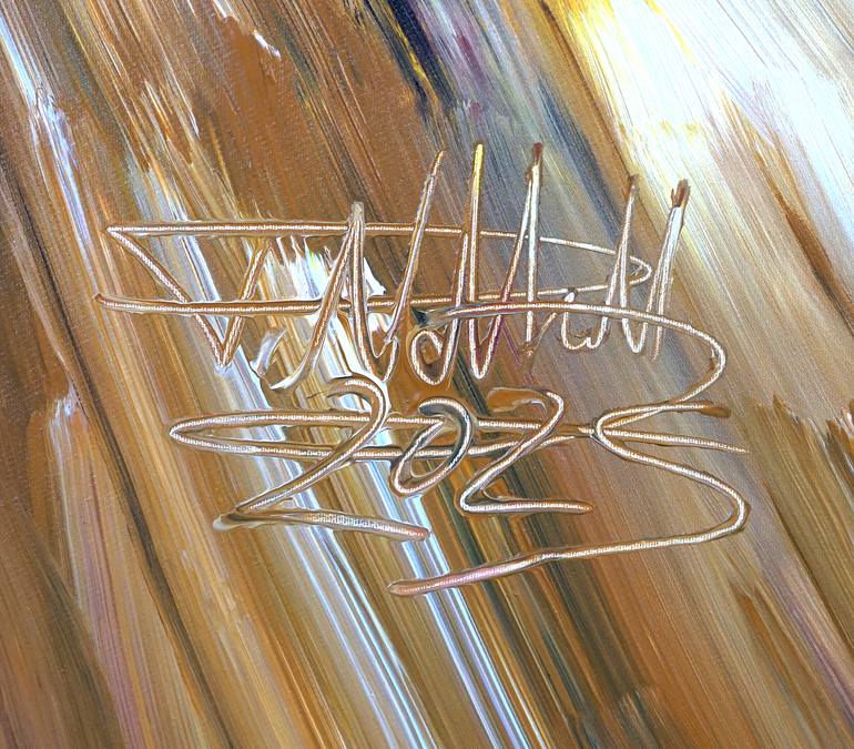 Original Abstract Painting by Peter Nottrott