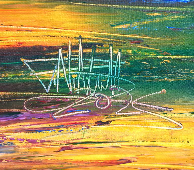Original Impressionism Boat Painting by Peter Nottrott
