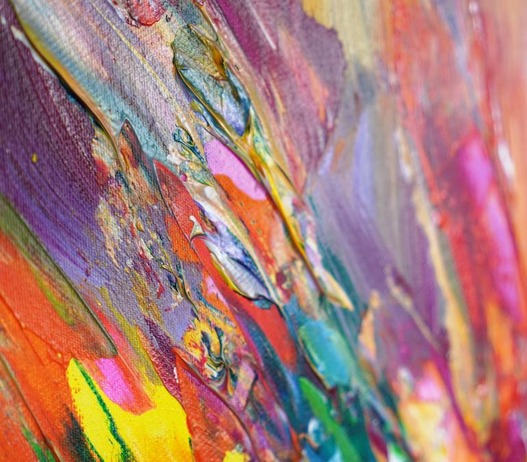 Original Abstract Painting by Peter Nottrott
