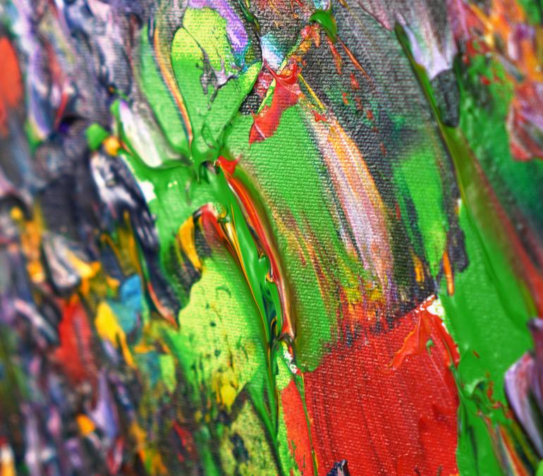 Original Abstract Painting by Peter Nottrott
