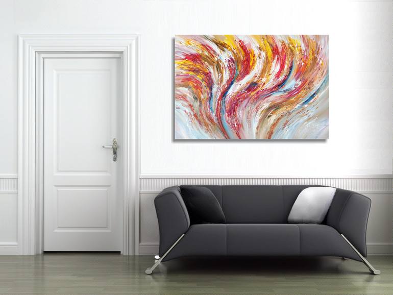 Original Abstract Painting by Peter Nottrott