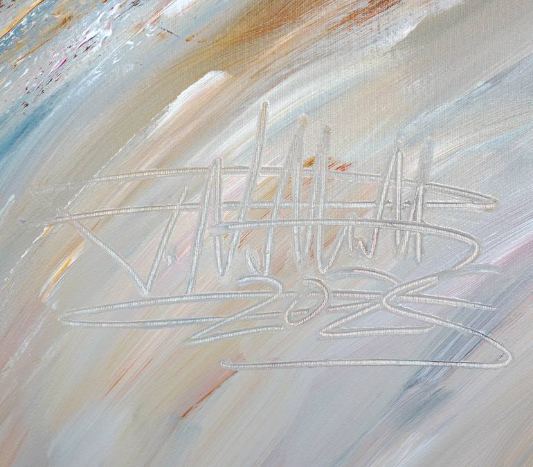 Original Abstract Painting by Peter Nottrott