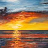 Clouds At Sunset XL 1 by Peter Nottrott