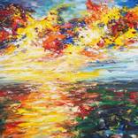 Landscape Evening Clouds XL 1 by Peter Nottrott
