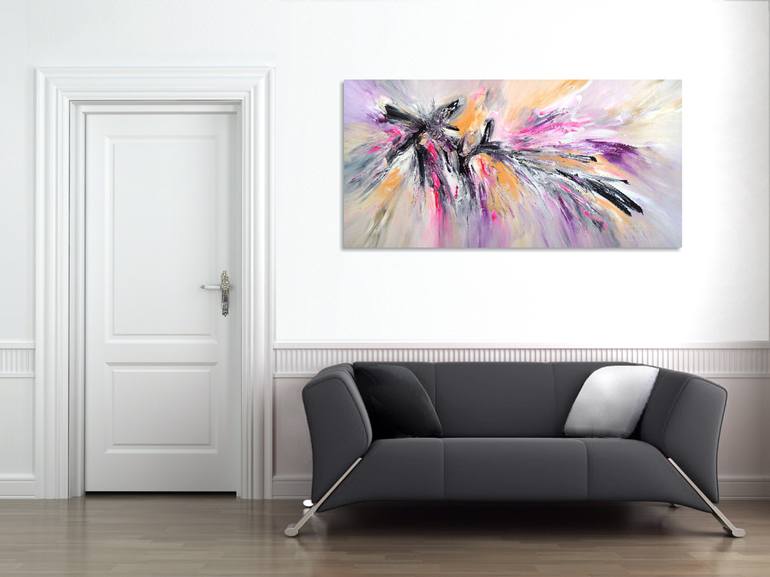 Original Modern Abstract Painting by Peter Nottrott