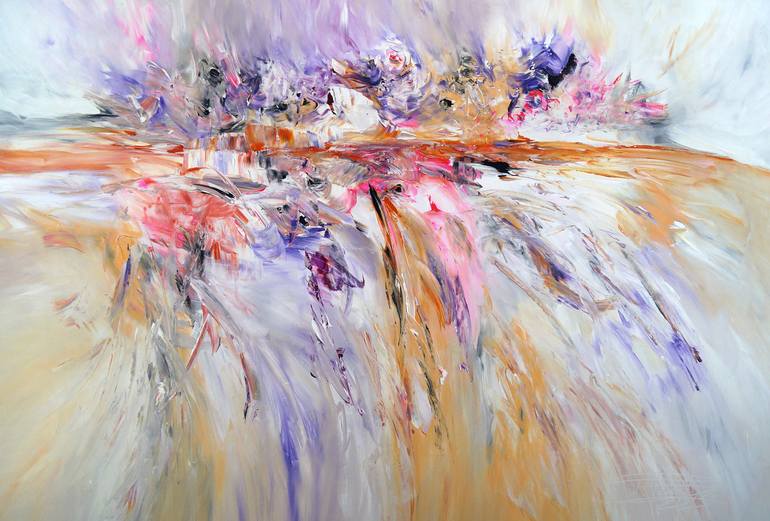 Original Modern Abstract Paintings by Peter Nottrott