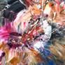 Painting: Acrylic on Canvas.
Large abstract painting. Original abstract expressionism art.
59.1 " width x 39.4" height x 1.5" depth.
(150 cm Breite x 100 cm Höhe x 3,8 cm Keilrahmenstärke)
Original painting.
Colourful artwork.
It was painted with professional acrylic paint on canvas. Stretched on a wooden frame.
I always offer exclusive my original paintings, handmade, signed and dated on the front by myself...Peter Nottrott