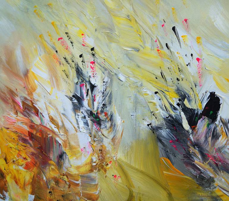 Original Abstract Expressionism Abstract Painting by Peter Nottrott