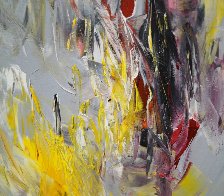 Original Abstract Expressionism Abstract Painting by Peter Nottrott