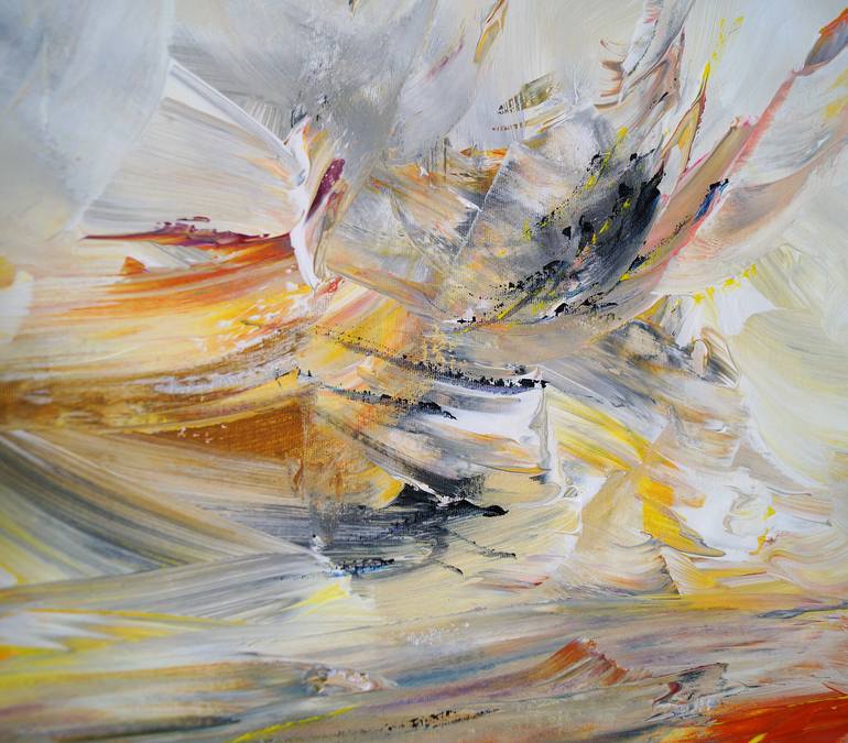 Original Abstract Expressionism Abstract Painting by Peter Nottrott