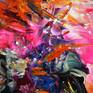Large abstract painting. Original abstract expressionism art.
61.0" width x 41.3" height x 1.5" depth.
(155 cm Breite x 105 cm Höhe x 3,8 cm Keilrahmenstärke)
Original painting.
Colourful artwork.
It was painted with professional acrylic paint on canvas. Stretched on a wooden frame.
The sides are painted too.
I always offer exclusive my original paintings, handmade, signed and dated on the front by myself...Peter Nottrott