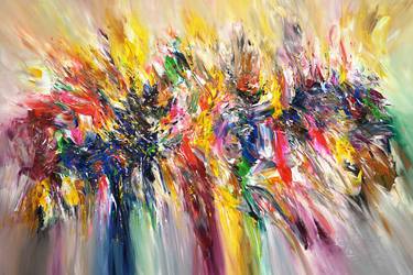 Original Abstract Expressionism Abstract Paintings by Peter Nottrott