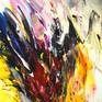 abstract large painting