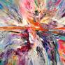 Large abstract painting. Original abstract expressionism art.
61.0" width x 41.3" height x 1.5" depth.
(155 cm Breite x 105 cm Höhe x 3,8 cm Keilrahmenstärke)
Original painting.
Colourful artwork.
Large abstract modern painting.
It was painted with professional acrylic paint on canvas. Stretched on a wooden frame.
The sides are painted too.
I always offer exclusive my original paintings, handmade, signed and dated on the front by myself...Peter Nottrott