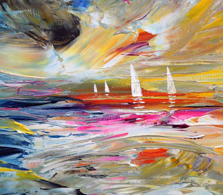 Original Seascape Painting by Peter Nottrott