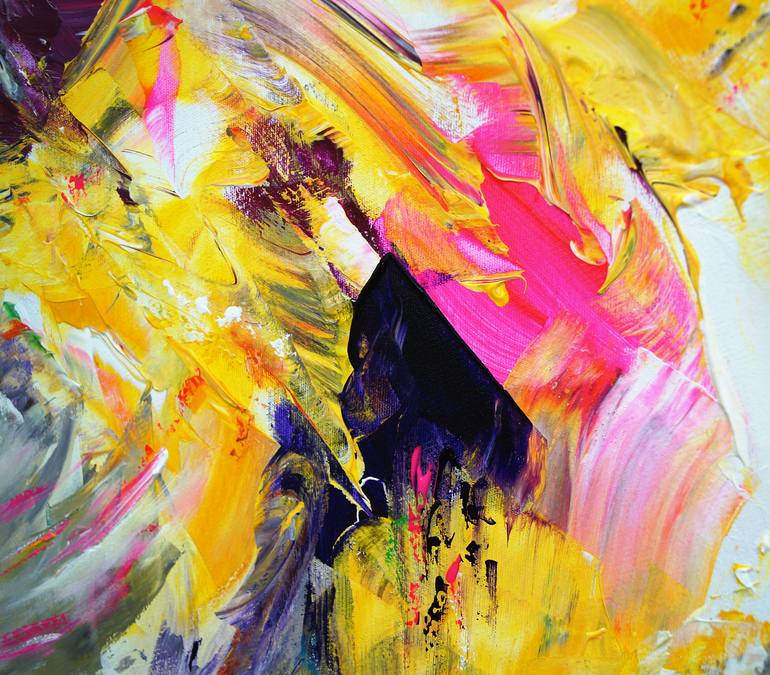 Original Abstract Expressionism Abstract Painting by Peter Nottrott