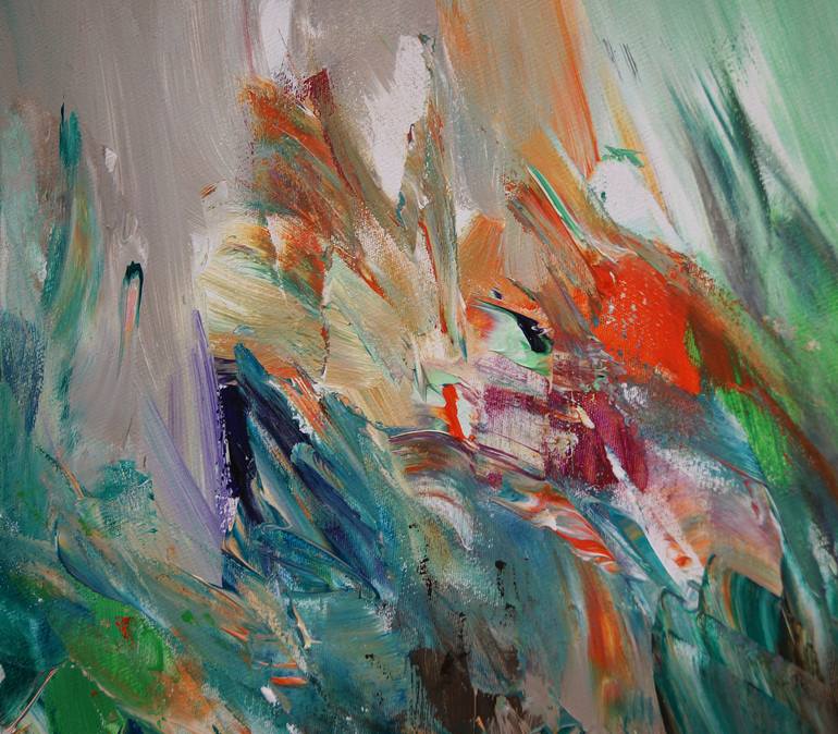 Original Abstract Expressionism Abstract Painting by Peter Nottrott