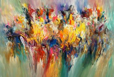 Original Abstract Paintings by Peter Nottrott