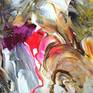 Large abstract painting. Original abstract expressionism art.
49.2 " width x 33.5" height x 1.5" depth.
(125 cm Breite x 85 cm Höhe x 3,8 cm Keilrahmenstärke)

Original painting.

Modern abstract artwork.

It was painted with professional acrylic paint on canvas. Stretched on a wooden frame. The sides are painted too.
I always offer exclusive my original paintings, handmade, signed and dated on the front by myself...Peter Nottrott