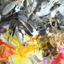 Large abstract painting. Original abstract expressionism art.
49.2 " width x 33.5" height x 1.5" depth.
(125 cm Breite x 85 cm Höhe x 3,8 cm Keilrahmenstärke)

Original painting.

Modern abstract artwork.

It was painted with professional acrylic paint on canvas. Stretched on a wooden frame. The sides are painted too.
I always offer exclusive my original paintings, handmade, signed and dated on the front by myself...Peter Nottrott