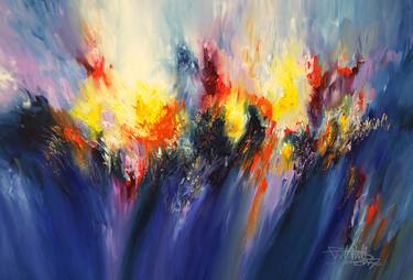 Original Abstract Paintings by Peter Nottrott