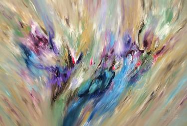 Original Abstract Expressionism Abstract Paintings by Peter Nottrott