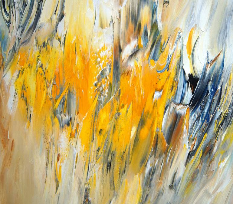 Original Abstract Expressionism Abstract Painting by Peter Nottrott