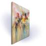 Large abstract painting. Original abstract expressionism art.
49.2" height x 37.4" width x 1.5" depth.
(125 cm Höhe x 95 cm Breite x 3,8 cm Keilrahmenstärke)
Original painting.
Orange, yellow, blue, green, white, brown colours.
Modern abstract artwork.
It was painted with professional acrylic paint on canvas. Stretched on a wooden frame. The sides are painted too.
I always offer exclusive my original paintings, handmade, signed and dated on the front by myself...Peter Nottrott