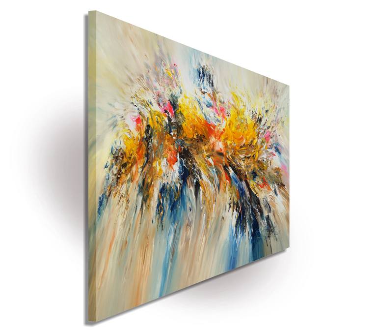 Original Abstract Expressionism Abstract Painting by Peter Nottrott