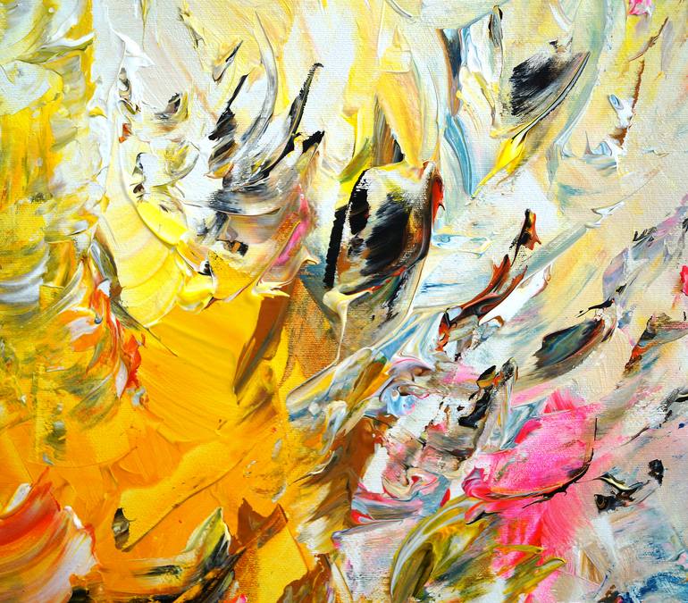 Original Abstract Expressionism Abstract Painting by Peter Nottrott