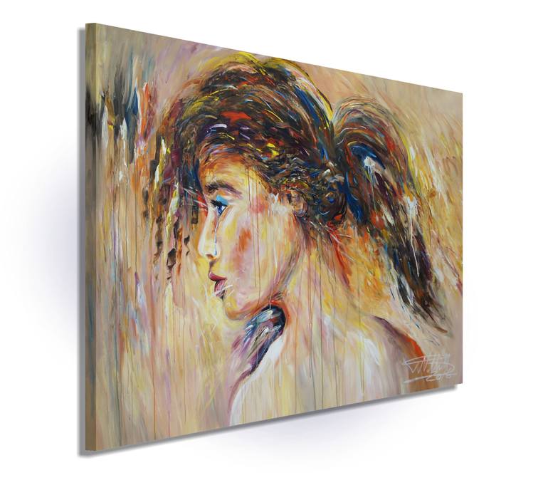 Original Women Painting by Peter Nottrott