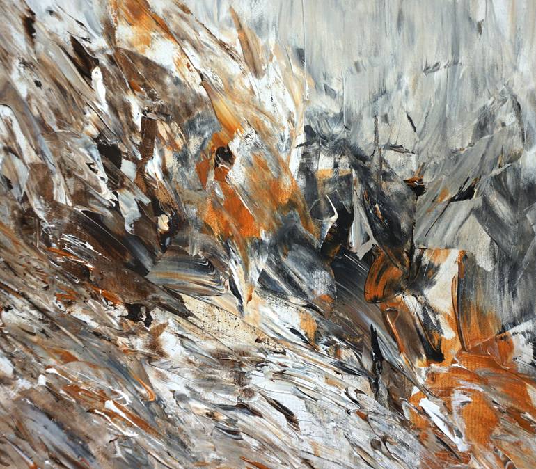 Original Abstract Expressionism Abstract Painting by Peter Nottrott