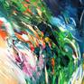 Large abstract painting. Original abstract expressionism art.
43.3" width x 35.4" height x 1.5" depth.
(110 cm Breite x 90 cm Höhe x 3,8 cm Keilrahmenstärke)


Original colorful abstract painting.

It was painted with professional acrylic paint on canvas. Stretched on a wooden frame. The sides are painted too.
I always offer exclusive my original paintings, handmade, signed and dated on the front by myself...Peter Nottrott
You get a certification of authenticity.