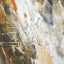 colorful large modern abstract acrylic painting
