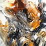 Large abstract painting. Original abstract expressionism art.
61.0" height x 32.7" width x 1.5" depth.
(155 cm Höhe x 83 cm Breite x 3,8 cm Keilrahmenstärke)


Original white, black, brown, beige abstract painting.

It was painted with professional acrylic paint on canvas. Stretched on a wooden frame. The sides are painted too.
I always offer exclusive my original paintings, handmade, signed and dated on the front by myself...Peter Nottrott
You get a certification of authenticity.