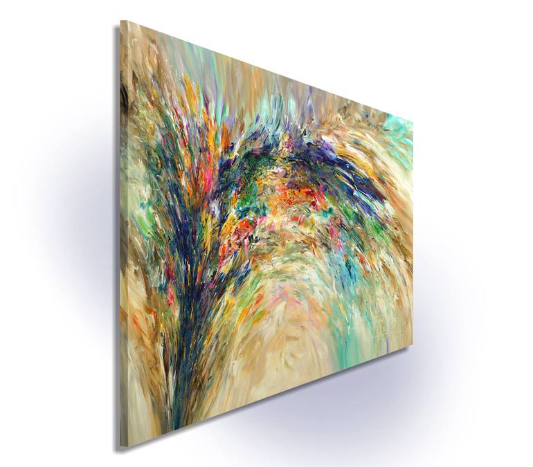 Original Abstract Expressionism Abstract Painting by Peter Nottrott