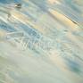 abstract colorful seascape sailing art