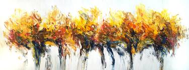 Original Abstract Expressionism Abstract Paintings by Peter Nottrott