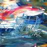 Large abstract painting. Original abstract expressionism art.
61.0 " width x 41.3" height x 1.5" depth.
(155 cm Breite x 105 cm Höhe x 3,8 cm Keilrahmenstärke)

Original painting.
Sailing boats, seascape, clouds.

Modern seascape artwork.

It was painted with professional acrylic paint on canvas. Stretched on a wooden frame. The sides are painted too.
I always offer exclusive my original paintings, handmade, signed and dated on the front by myself...Peter Nottrott