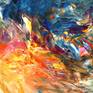 Large abstract painting. Original abstract expressionism art.
61.0 " width x 41.3" height x 1.5" depth.
(155 cm Breite x 105 cm Höhe x 3,8 cm Keilrahmenstärke)

Original painting.
Sailing boats, seascape, clouds.

Modern seascape artwork.

It was painted with professional acrylic paint on canvas. Stretched on a wooden frame. The sides are painted too.
I always offer exclusive my original paintings, handmade, signed and dated on the front by myself...Peter Nottrott