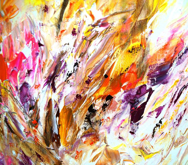 Original Abstract Expressionism Abstract Painting by Peter Nottrott