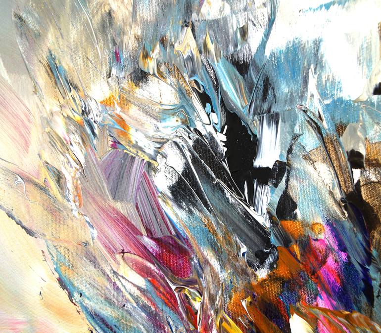 Original Abstract Expressionism Abstract Painting by Peter Nottrott