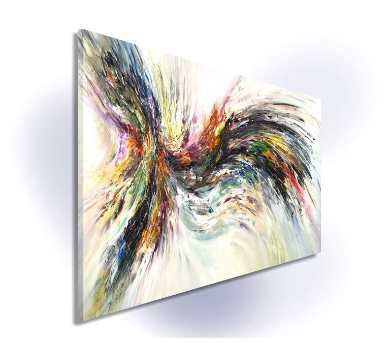 Original Abstract Expressionism Abstract Painting by Peter Nottrott